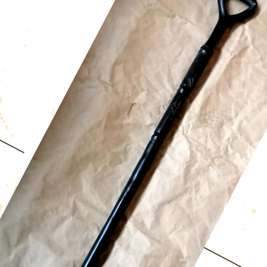 AFRICAN WALKING STICK ,  walking canes for men,  Wooden Walking Stick, mopane wood, handmade walking stick stick,