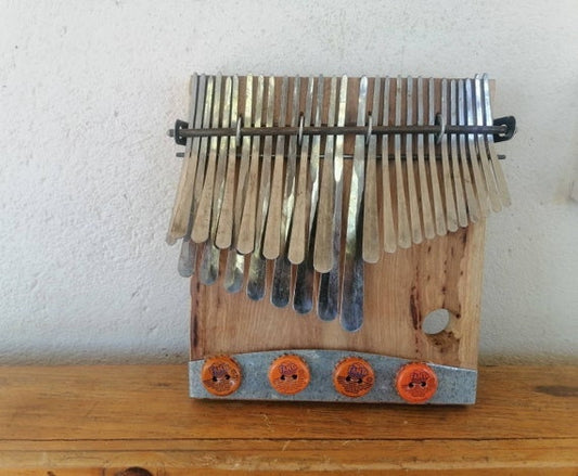 AFRICAN KALIMBA MBIRA - African Mbira Piano, Nyamaropa Tuning, Kalimba Mbira Piano, Small Finger Piano, Solid Wooden Instrument, Piano Gift
