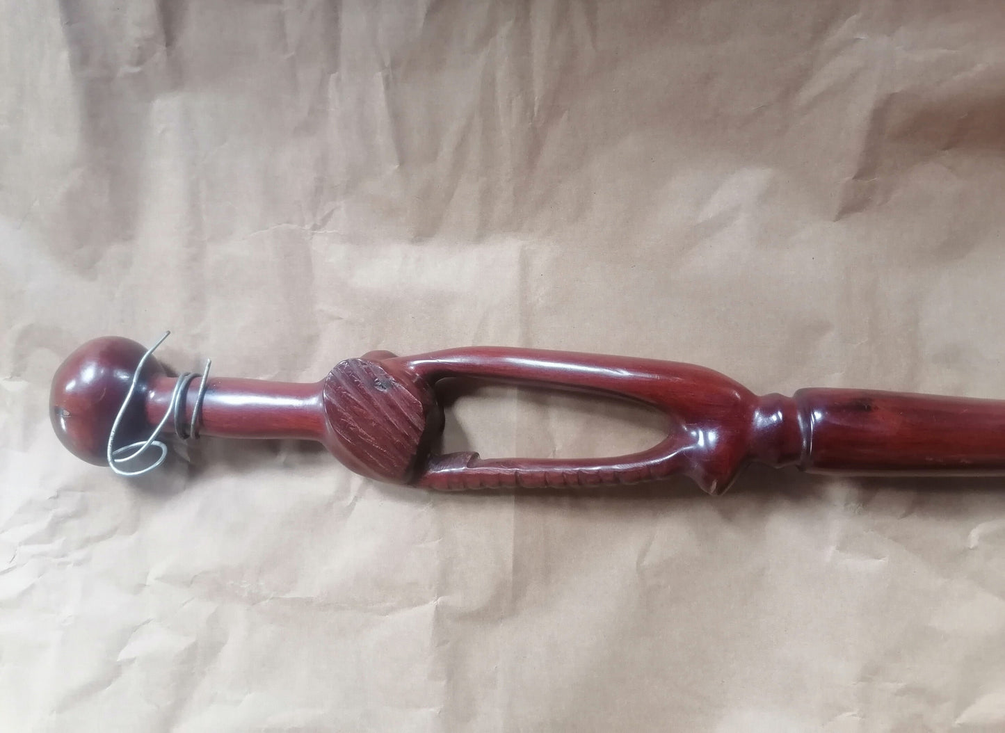 AFRICAN WALKING STICK ,  walking canes for men,  Zambian wood , Wooden Walking Stick,  handmade stick, catwalk accessories,
