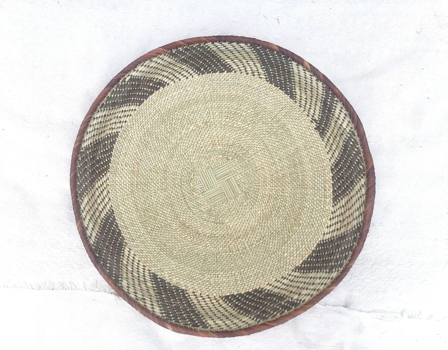 5 BINGA BASKET SET,  Coastal décor, boho style , wall basket set,  wall hanging decor , african  wall decor,  African Tonga baskets