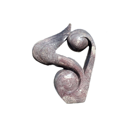 ABSTRACT STONE STATUE, shona stone sculpture, home decor statue, african statue, carving stone