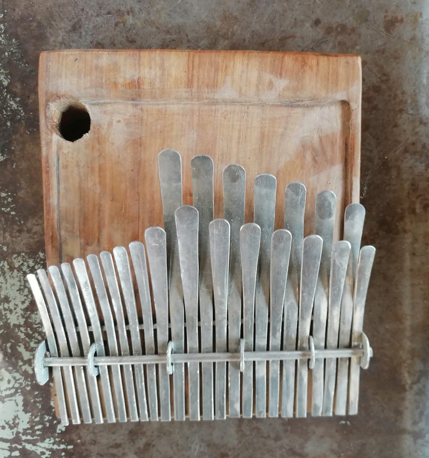 African kalimba mbira  , 24 keys dongonda , in F tune, made to order, mbira batik bag option