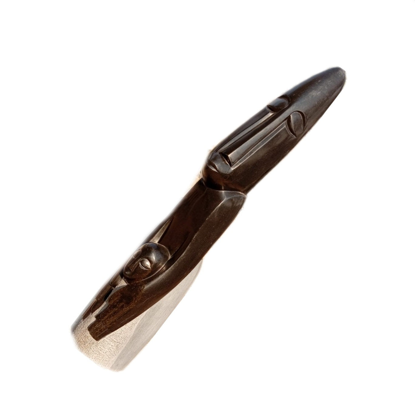 ABSTRACT STONE STATUE, shona stone sculpture,  Zimbabwean stone, home decor statue, african statue, carving stone