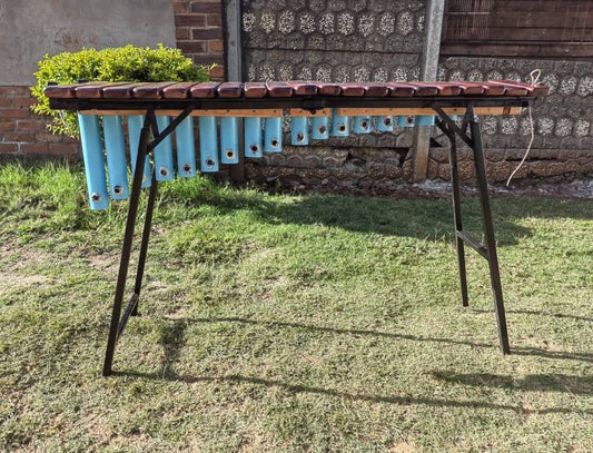 HANDMADE SOPRANO MARIMBA, 20 key Xylophone, foldable 3 times, educational musical Instrument- Quality Wooden Instrument, african marimba