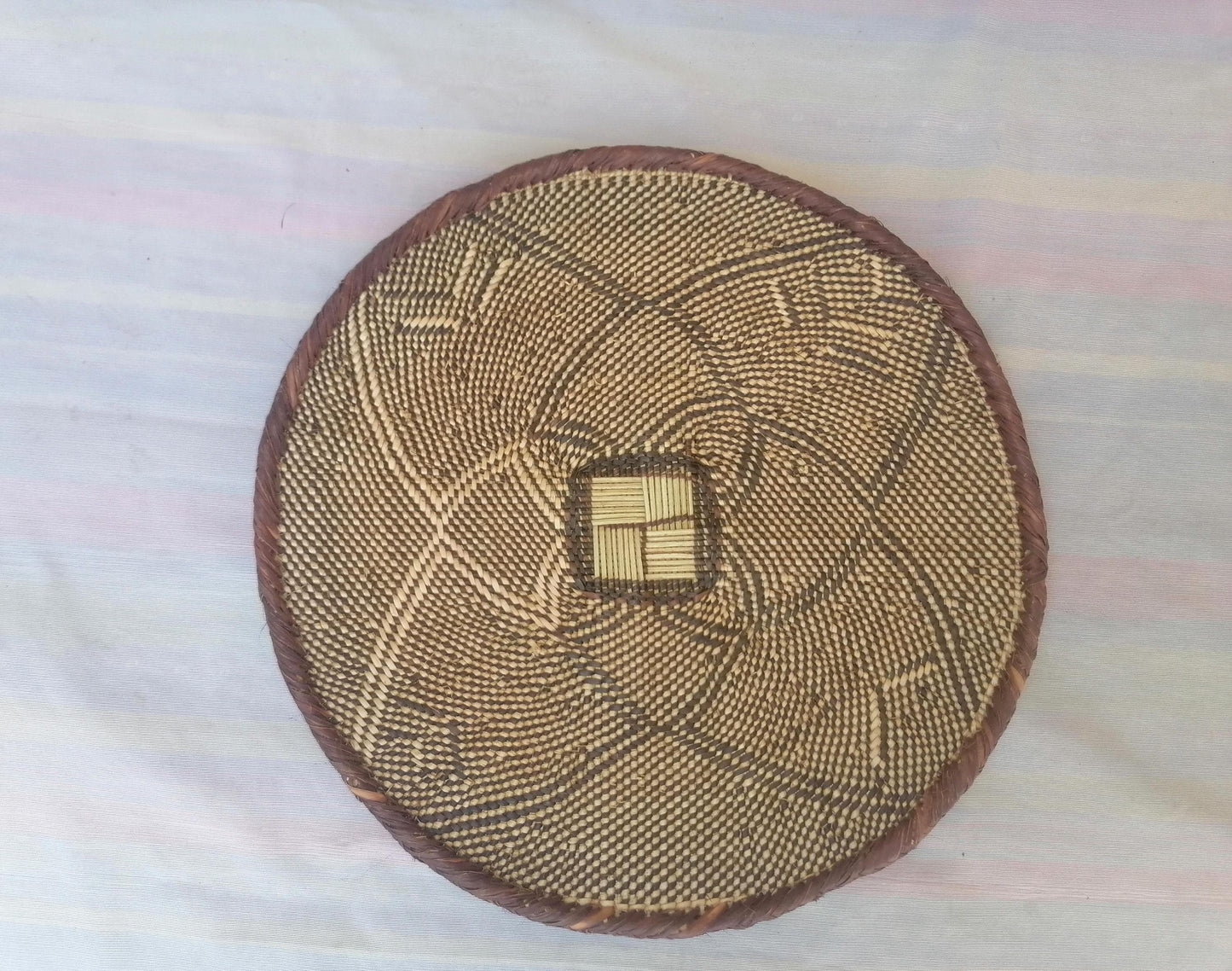 Authentic Binga Basket Set - Handwoven African Wall Decor, Set of 5