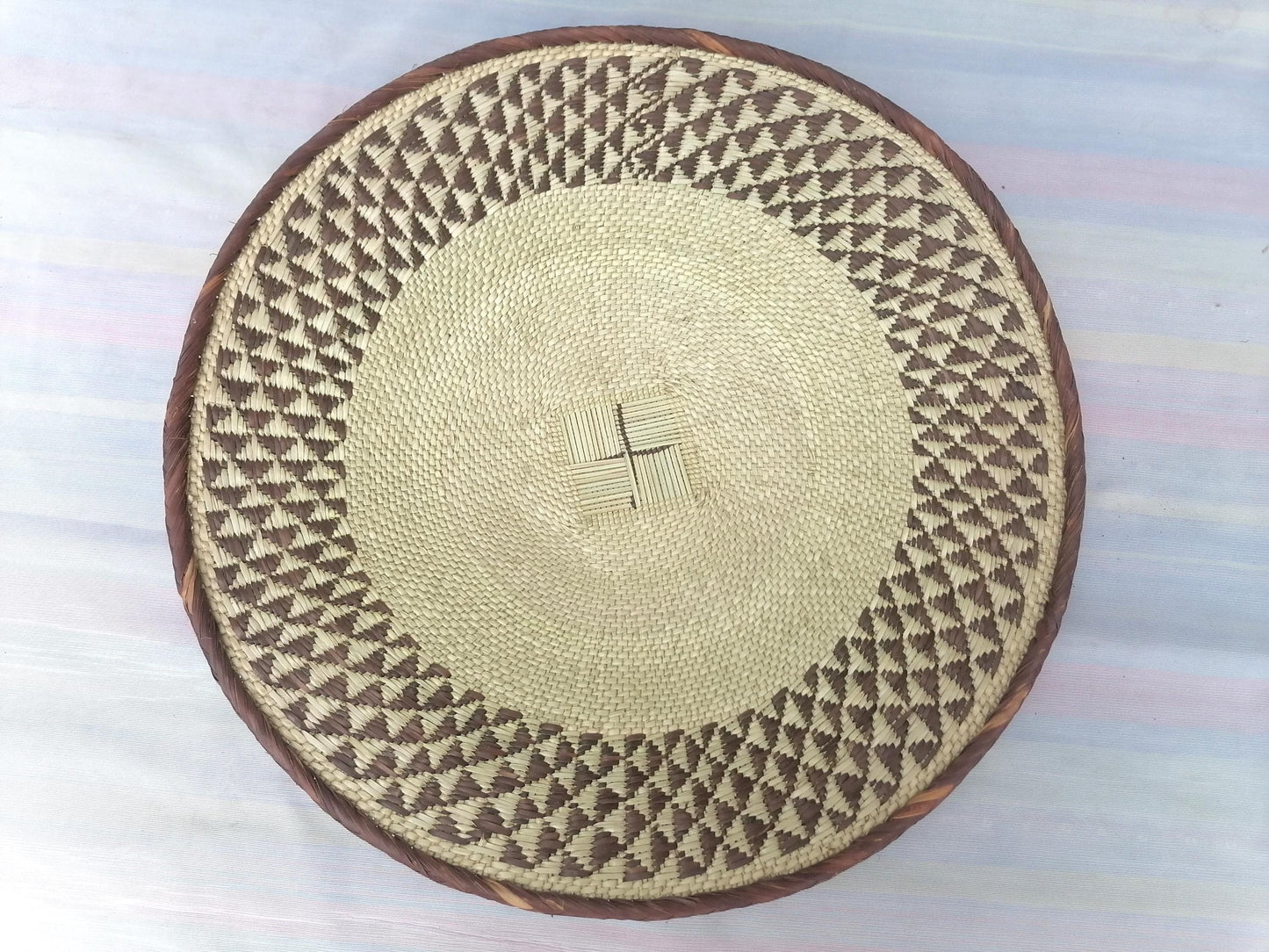 5 BINGA BASKET SET,  Coastal décor, boho style , wall basket set,  wall hanging decor , african  wall decor,  African Tonga baskets