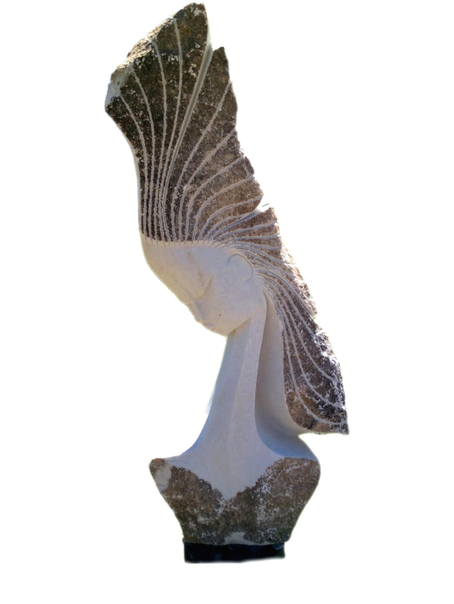 SHONA STONE SCULPTURE, lady bust statue, female head bust, dolomite stone,  home decor statue, african statue, carving stone