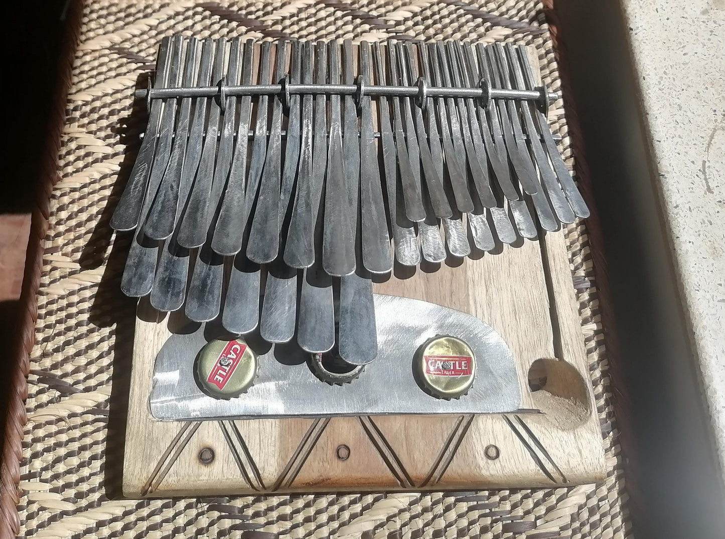 African kalimba mbira munhurikwa, african instrument, 30  keys sweet melodious instrument classic , finger piano,  made to order,