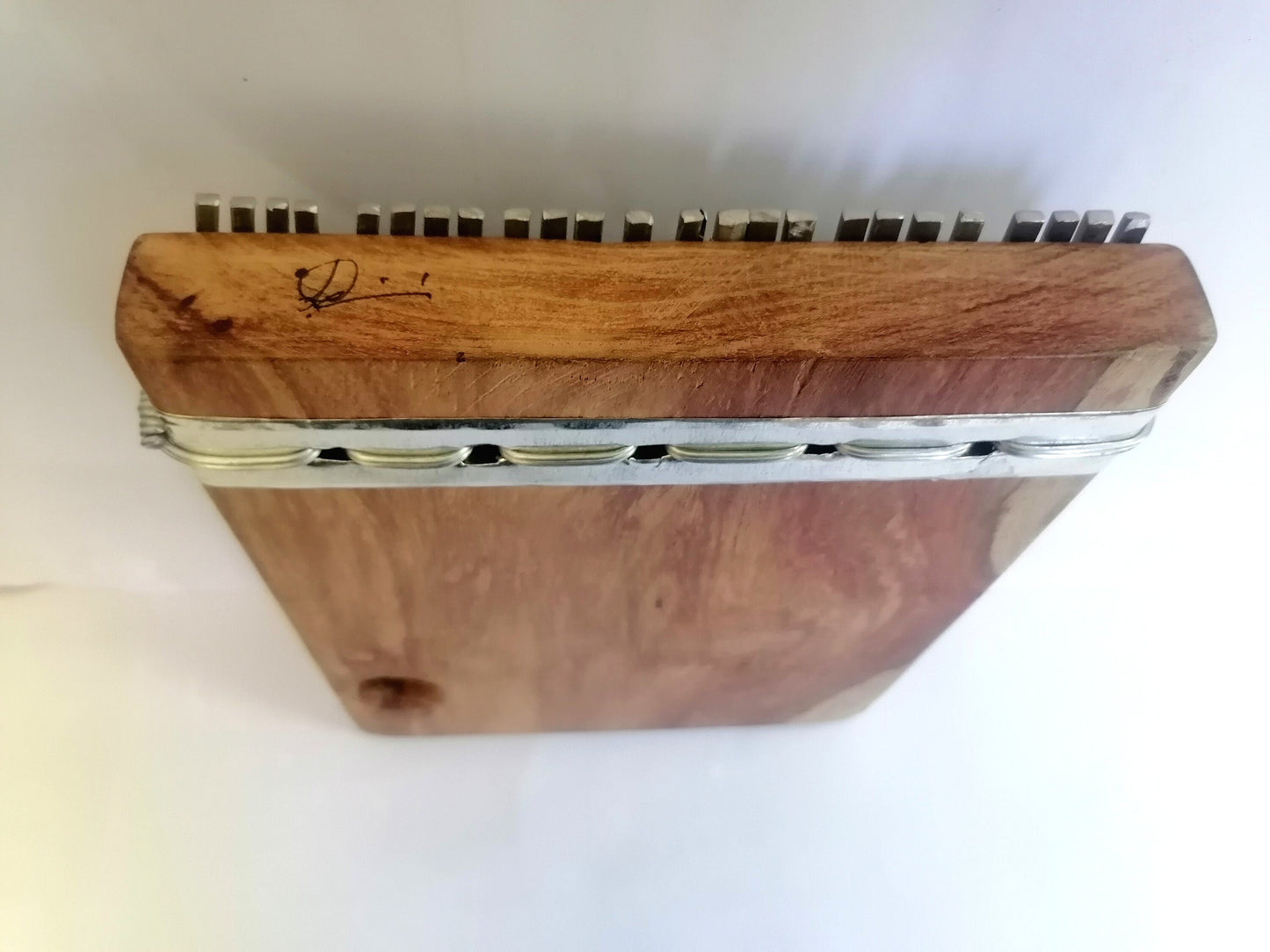 AFRICAN KALIMBA MBIRA , Leonard Chiyanike, E flat tuning , thumb piano ,  music gift for him or her, finger piano , made to order