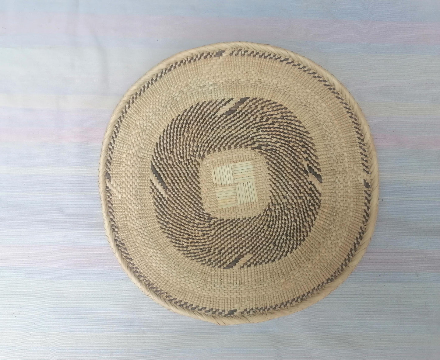 Authentic Binga Basket Set - Handwoven African Wall Decor, Set of 5