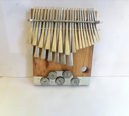 AFRICAN KALIMBA MBIRA , Leonard Chiyanike, E flat tuning , thumb piano ,  music gift for him or her, finger piano , made to order