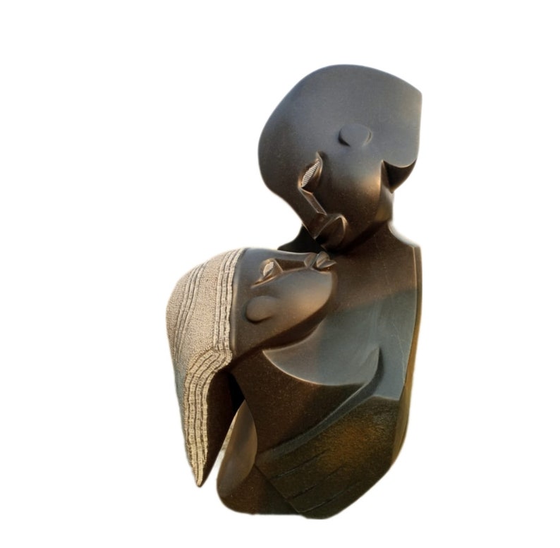 3 for 1 CLEARANCE SALE - Hand-Carved Stone Sculpture Set - Modern Art for Collector, Shona stone, figurative art, African art